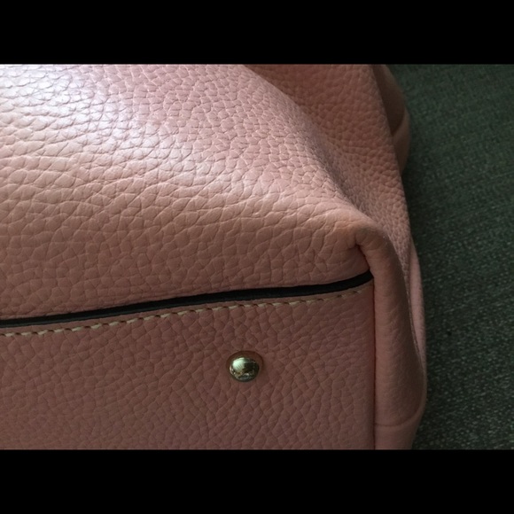 Rare! pale pink Dooney & Bourke Flynn bag in pebbled leather! No longer made! - Picture 6 of 11
